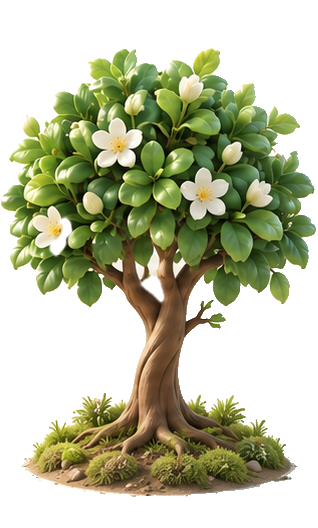 Blooming tree